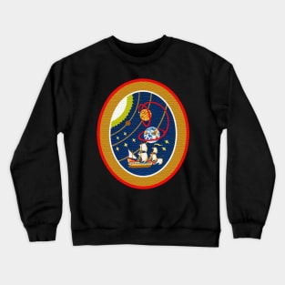 Black Panther Art - NASA Space Badge 120 Crewneck Sweatshirt